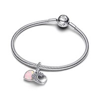 Charm Pandora Donna Family and Friends in Argento Cubic Zirconia 794456C01 - 794456C01